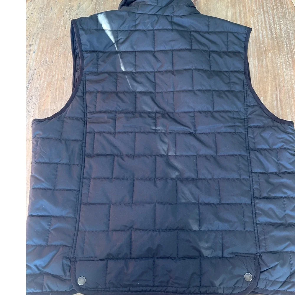 Local Boy Outfitters Brick Quilted Vest Coffee Brown Mens 2XL L1300042-COF-2XL - Picture 2 of 7